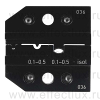 RENNSTEIG Плашка обжимная 12.36 для неизолированных соединителей RE-62403630 / 624 036 3 0
