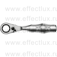 WERA 8005 Zyklop Mini 2 Tрещотка для прямого присоединения специальных головок WERA Zyklop, 107 мм. WE-003660