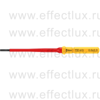 WERA 60 i Take it easy SL Kraftform Kompakt VDE Отвёртка-насадка сменная шлицевая, 0.5 x 3.0 x 157 мм. WE-006501