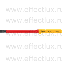 WERA 60 i Take it easy SL Kraftform Kompakt VDE Отвёртка-насадка сменная шлицевая, 1.0 x 5.5 x 157 мм. WE-006504