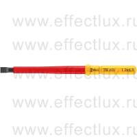 WERA 60 i Take it easy SL Kraftform Kompakt VDE Отвёртка-насадка сменная шлицевая, 1.2 x 6.5 x 157 мм. WE-006505