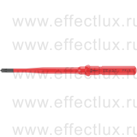 WERA 62 iS PH/S Take it easy Kraftform Kompakt VDE Отвёртка-насадка сменная PlusMinus с зауженным стержнем, # 1 x 157 мм. WE-006516