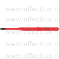 WERA 62 iS PH/S Take it easy Kraftform Kompakt VDE Отвёртка-насадка сменная PlusMinus с зауженным стержнем, # 2 x 157 мм. WE-006517