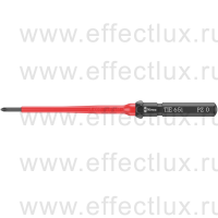 WERA 65 i Take it easy PZ Kraftform Kompakt VDE Отвёртка-насадка сменная крестовая, PZ 0 x 157 мм. WE-006523