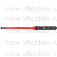 WERA 65 iS Take it easy PZ Kraftform Kompakt VDE Отвёртка-насадка сменная крестовая с зауженным стержнем, PZ 1 x 157 мм. WE-006526