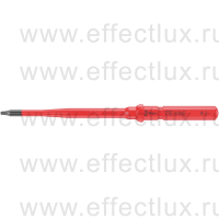 WERA 68 iS Take it easy Robertson Kraftform Kompakt VDE Отвёртка-насадка сменная под внутренний квадрат с зауженным стержнем, # 1 x 157 мм. WE-006545