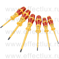 WERA 1060 i/1065 i/6 Набор отвёрток Kraftform VDE, 6 предметов WE-051576