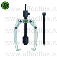 KUKKO Серия 41-B Универсальный двух-захватный съёмник с длинным гидравлическим шпинделем (включая механический шпиндель) с шарнирными захватами 200х26-180 мм. Артикул: 41-5-B