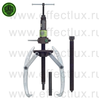 KUKKO Серия 46 Универсальный двух-захватный съёмник с шарнирными захватами и длинным гидравлическим шпинделем 300х35-300 мм. Артикул: 46-1-B