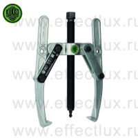 KUKKO Серия 205 Универсальный двух-захватный съёмник с шарнирными захватами и регулировкой глубины фиксации 280х37-300 мм. Артикул: 205-1