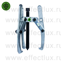 KUKKO Серия 206 Универсальный трёх-захватный съёмник с шарнирными захватами и регулировкой глубины фиксации 280х37-300 мм. Артикул: 206-1