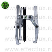 KUKKO Серия 207 Универсальный трёх-захватный съёмник с шарнирными захватами и регулировкой глубины фиксации 100х15-120 мм. Артикул: 207-00