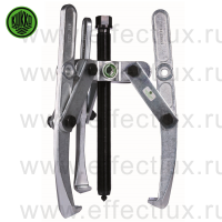 KUKKO Серия 207 Универсальный трёх-захватный съёмник с шарнирными захватами и регулировкой глубины фиксации 280х37-400 мм. Артикул: 207-1