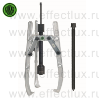 KUKKO Серия 207-B Универсальный трёх-захватный съёмник с шарнирными захватами, регулировкой глубины фиксации и длинным гидравлическим шпинделем (включая механический шпиндель) 300х37-450 мм. Артикул: 207-2-B