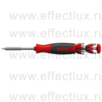 WIHA SB 3803 04 020 Магазинный держатель бит SoftFinish SL PH PZ TX HEX SQ LiftUp 26one® в блистере WI-43895