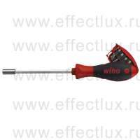 WIHA SB 3809 01-01 Магазинный держатель бит SoftFinish SL PH PZ TX в блистере WI-33007