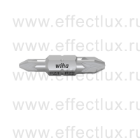 WIHA 7412Z Бита двусторонняя Standard Pozidriv PZ1 х PZ2 х 30 мм. 10 шт. WI-43863