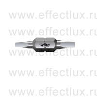 WIHA 7419Z Бита двусторонняя четырёхгранная Standard Robertson #1 х #2 х 30 мм. WI-43870