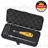 WIHA 269ESD Набор бит с рукояткой System 4 ESD в боксе, 26 предметов WI-10389