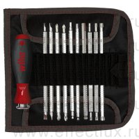 WIHA 281 T11 Набор комбинированных жал Wiha System 6, SL PH PZ TX HEX, 11 предметов WI-03591