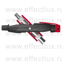 WIHA SB 246 81 Универсальный ключ 1/4" для распределительных шкафов в блистерной упаковке WI-39076