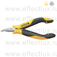 WIHA Z 36 1 04 120 ESD Плоско-круглогубцы "Professional" антистатические, изогнутая форма под углом 45°, длина 120 мм. WI-26802
