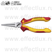 WIHA Z 09 0 06 160 VDE Удлинённые круглогубцы "Professional" electric прямая форма, длина: 160 мм. WI-26735