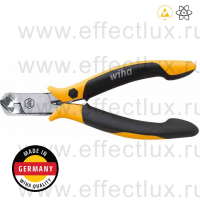 WIHA Z 46 1 04 115 Косорезы-кусачки антистатические "Professional ESD" широкая головка, изогнутая под углом 29°, длина: 115 мм. WI-26835