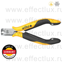 WIHA Z 47 2 04 115 Кусачки антистатические "Professional ESD" широкая головка с небольшим скошенным краем, длина: 115 мм. WI-26840