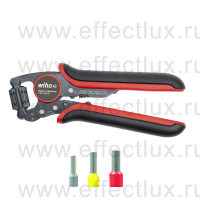 WIHA Z 62 0 009 06 Автоматический обжимной инструмент для обжима торцевых втулок с квадратной обжимной головкой с поворотной обжимной головкой 28-5 AWG WI-45223