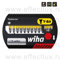 WIHA SB 7947-Y202 Набор бит Y FlipSelector Pozidriv 1/4", 25 мм. 13 предметов WI-41829