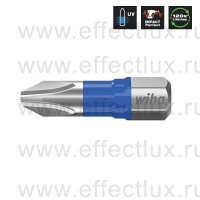 WIHA 7011-T902 Набор бит T-bit Phillips PH2 1/4" 25 мм. 5 предметов WI-41599