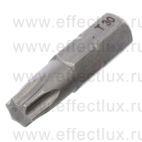 WIHA 7015 Z T30 Бита Standard TORX® 25 мм. 1/4" T30 WI-01721