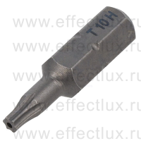 WIHA 7015 Z TR T10H Бита Standard TORX® H Tamper Resistant 25 мм. 1/4" T10H WI-01727