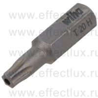 WIHA 7015 Z TR T20H Бита Standard TORX® H Tamper Resistant 25 мм. 1/4" T20H WI-01729
