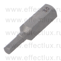 WIHA 7013 Z 3.0 Бита Standard HEX 25 мм. 1/4" 3.0 мм. WI-01705