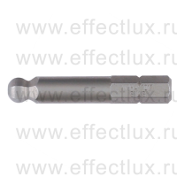 WIHA 7017 Z 6.0 Бита Standard HEX со сферической головкой 38 мм. 1/4" 6.0 мм. WI-01740