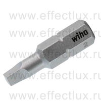 WIHA 7018 Z #2 Бита Standard Robertson 25 мм. 1/4" #2 WI-06635