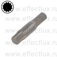 WIHA 7019 Z XZN M8 Бита Standard XZN 25 мм. 1/4" M8 WI-26356