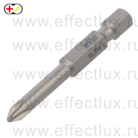 WIHA 7049PHM SL/PH1х50 Бита Professional PlusMinus/Phillips 50 мм. 1/4" SL/PH1 WI-10175