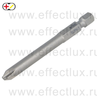 WIHA 7049XH SL/PH2х70 Бита Professional PlusMinus/Phillips 70 мм. 1/4" SL/PH2 WI-32493