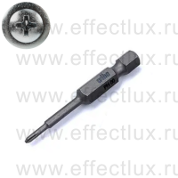 WIHA 7041 Z PH00 x 50 Бита Professional Phillips 50 мм. 1/4" PH00 x 50 мм. WI-31960
