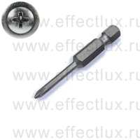 WIHA 7041 Z PH0 x 50 Бита Professional Phillips 50 мм. 1/4" PH0 x 50 мм. WI-10139