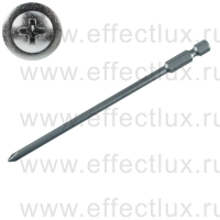 WIHA 7041 Z PH0 x 90 Бита Professional Phillips 90 мм. 1/4" PH0 x 90 мм. WI-35457