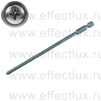WIHA 7041 Z PH1 x 90 Бита Professional Phillips 90 мм. 1/4" PH1 x 90 мм. WI-04126