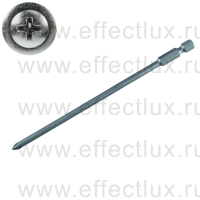 WIHA 7041 Z PH1 x 110 Бита Professional Phillips 110 мм. 1/4" PH1 x 110 мм. WI-23213