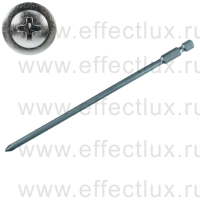 WIHA 7041 Z PH1 x 150 Бита Professional Phillips 150 мм. 1/4" PH1 x 150 мм. WI-22509