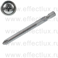 WIHA 7041 Z PH2 x 70 Бита Professional Phillips 70 мм. 1/4" PH2 x 70 мм. WI-01805