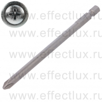 WIHA 7041 Z PH2 x 110 Бита Professional Phillips 110 мм. 1/4" PH2 x 110 мм. WI-05800