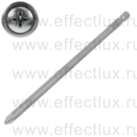 WIHA 7041 Z PH2 x 150 Бита Professional Phillips 150 мм. 1/4" PH2 x 150 мм. WI-22510